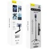 Blavec Selfie Stick Aliuminio Fusion P-06 Magsafe tripod + remote control + holder 1,34 metres (SSFP06-MTRHB134) juodos spalvos