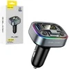 Blavec Transmiter FM Flash TR-04 MP3, Bluetooth – 2xUSB + Typ C – QC3.0 18W PD 30W (TFMFTR04-B) juodos spalvos