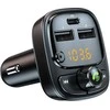 Blavec Transmiter FM Flash TR-06 MP3, Bluetooth – 2xUSB + Typ C – PD 30W (TFMFTR06-B) juodos spalvos