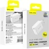 Blavec sieninis įkroviklis BC-8 GaN4 – C tipo – PD QC 65W 3A (TCBC8G4-CW653A) baltas