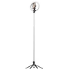 Blavec Selfie Ring lamp Aura LED Ring P-55 25cm tripod + remote control + 2,3 metres (RLP55-TRB23) juodos spalvos