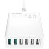 Blitzwolf BW-S15 įkroviklis 6x USB, QC 3.0, 60 W (baltas)
