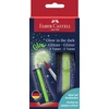 Blizgus gelis Faber-Castell 12ml, 2vnt, šviečiantis tamsoje