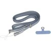 Toptel Mėlyna Crossbody Strap lanyard – light mėlynas