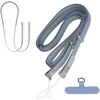 Toptel Mėlyna Crossbody Strap lanyard – light mėlynas
