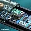 AWEI Bluetooth 5.3 T12P TWS ausinės + docking station juodos spalvos