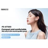 „BLUETOOTH“ AUSINĖS REMAX TWS PD-BT650 PRODA 5.4 ANC ENC BALTOS