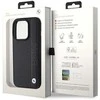 BMW BMHCP15X22RDPK Apple iPhone 15 Pro Max 6.7" dėklas telefonui juodos spalvos hardcase Leather Textured & Stripe