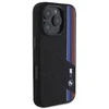 BMW BMHMP16X23SCUK Apple iPhone 16 Pro Max 6.9" dėklas telefonui juodos spalvos Silikoninis Cut Tricolor Lines MagSafe