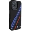 BMW BMHMP16X23SSPK Apple iPhone 16 Pro Max 6.9" dėklas telefonui juodos spalvos Silikoninis Random Lines MagSafe