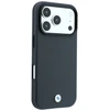 BMW Kevlar Metal Logo MagSafe dėklas, skirtas iPhone 18 Pro / 17 Pro, antracito spalvos