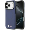 BMW M FW Metal Logo MagSafe dėklas Apple iPhone 17 Pro Navy mėlynos spalvos