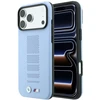 BMW M Mėlyna Perfo metalinis logotipas MagSafe dėklas, skirtas iPhone 18 Pro Max / 17 Pro Max, mėlynas