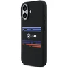 BMW M Silicon Horizontal Line MagSafe dėklas iPhone 17 juodos spalvos