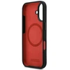BMW M Silicon Horizontal Line MagSafe dėklas iPhone 17 juodos spalvos