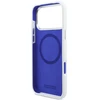 BMW M Silicon Horizontal Line MagSafe dėklas iPhone 17 Pro Max baltos spalvos