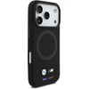 BMW M Silicon Logo MagSafe dėklas Apple iPhone 17 Pro juodos spalvos