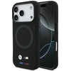 BMW M Silicon Logo MagSafe dėklas Apple iPhone 17 Pro juodos spalvos