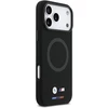 BMW M Silicon Logo MagSafe dėklas iPhone 17 Pro Max juodos spalvos