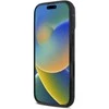 BMW BMHCP16X22RSEPK Apple iPhone 16 Pro Max 6.9″ juodos spalvos kietas dėklas Sign Leather Cardslot