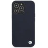 Dėklas BMW Case BMHCP13XSILNA skirtas Apple iPhone 13 Pro Max 6.7", mėlynas