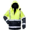 Bo Safety Bo_Safety Striukė CANVAS HI-VIS FB-8946 geltona, mėlyna, M