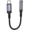 Borofone Adapteris BV24 Graceful - Typ C į jack 3,5mm - pilkos spalvos