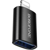 Borofone Adapteris BV26 – USB to Lightning – juodos spalvos
