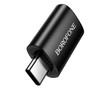 Borofone Adapteris BV26C – Type C to USB – juodos spalvos