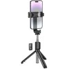 Borofone Asmenukių lazda BY11 Happy bluetooth su tripod and nuotoliniu valdymu juodos spalvos