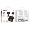 Borofone Ausinės Bluetooth TWS FQ13 Astute juoda