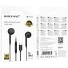 Oem Borofone ausinės BM100 Fuente su mikrofonu Typ C (DAC) juodos spalvos