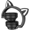 Oem Borofone Ausinės BO18 Cat Ear bluetooth juodos spalvos