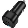Borofone automobilinis įkroviklis BZ34A Cloud – Type C – PD 20W juodos spalvos