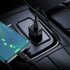 Borofone automobilinis įkroviklis BZ34A Cloud – Type C – PD 20W juodos spalvos