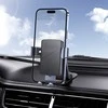 Borofone automobilinis laikiklis BH119 Refined gravitacinis przyklejany juodos spalvos