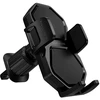 Borofone automobilinis laikiklis BH145 Lake į ventiliacijos groteles, juodas