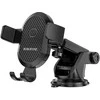 Borofone automobilinis laikiklis BH39 Amazing Bay with suction cup juodos spalvos