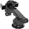 Borofone automobilinis laikiklis BH39 Amazing Bay with suction cup juodos spalvos