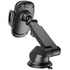 Borofone automobilinis laikiklis BH53 Windy with windshield mount juodos spalvos