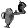 Borofone automobilinis laikiklis BH53 Windy with windshield mount juodos spalvos