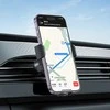 Borofone automobilinis laikiklis BH92 Grand to air vent juodos spalvos