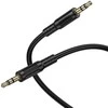 Borofone Cable AUX BL25 Nice – jack 3,5mm to jack 3,5mm – 1 metre juodos spalvos