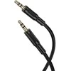 Borofone Cable AUX BL25 Nice – jack 3,5mm to jack 3,5mm – 1 metre juodos spalvos