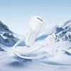 „Borofone“ automobilinis įkroviklis BZ34 Cloud – USB – QC 3.0 18W su USB–C tipo laidu, baltas