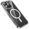 Borofone dėklas BI5 Ice Shield Magnetic Apple iPhone 16 Pro Max skaidrus