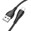 Borofone Kabelis BX121 Energy – USB į Lightning – PD 27W 1 metras juodas