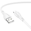 Borofone Cable BX121 Energy – USB to Lightning – 2,4A 1 metre baltos spalvos