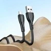 Borofone kabelis BX121 Energy – USB į Micro USB – 2,4A 1 m juodos spalvos