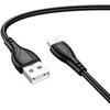 Borofone kabelis BX121 Energy – USB į Micro USB – 2,4A 1 m juodos spalvos
